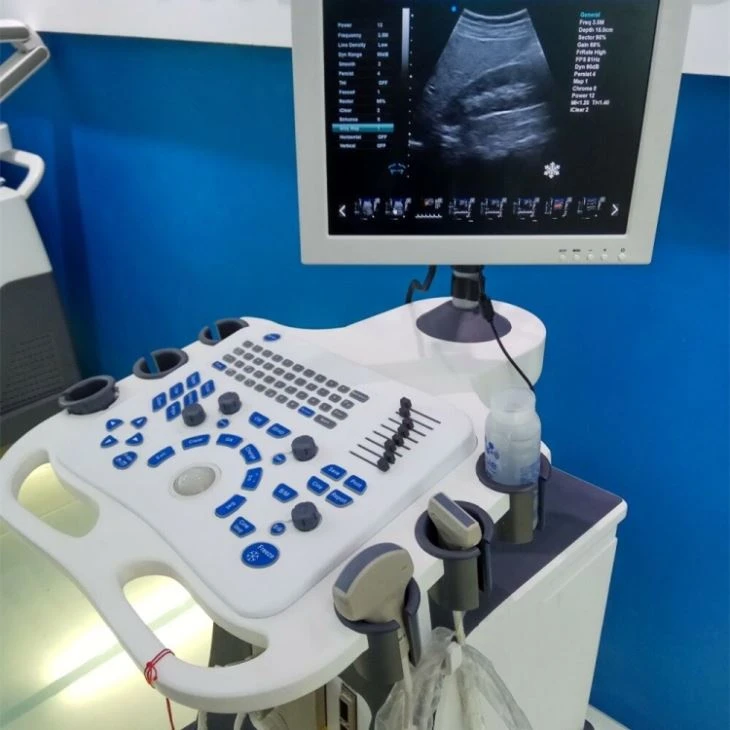 Máy quét hệ thống siêu âm màu xe đẩy 3D