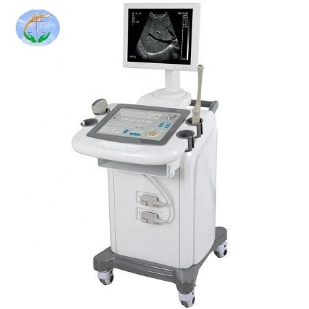 Trolley Ultrasound Scanner Black And White Trolley Ultrasound Scanner Black And White